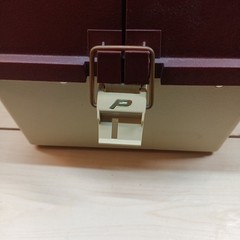 Plano 3200 Tackle Box GREAT Condition Brown/Tan Double Trays Vintage