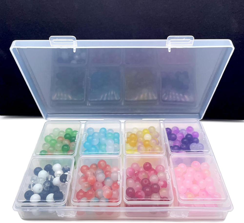 Tackle Box Organizer – Plastic Storage with Removable Compartment, Small Part…