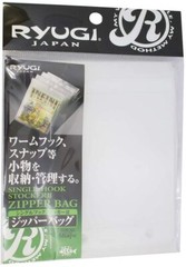 ** RYUGI JAPAN Zipper bag 5pcs x 3 for SINGLE HOOK STOCKER Ⅱ