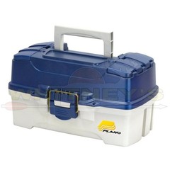 Plano 2 Tray Tackle Box – Blue/White – 620206