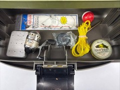 Flambeau Three Tray Tackle Box W/ Rapala Fillet – Zebco 33 Micro Reel