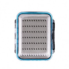 Fly for Fly Fishing Double Sided Waterproof Lightweight Fly Jig Clear Lid Hoo…