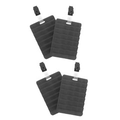 4pcs Fishing Hook Hanging Board: 5.6×2.8in Foam Fly Patch Quick Access Fly