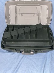 Plano 6201 One Tray Tackle Box Bait Storage Extending Cantilever tray Design