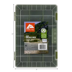 2 Pack Ozark Trail 3600 Fishing Tackle Box Plastic Tray Organizer
