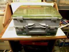 Rubbermaid Pro Series tackle box 15″ x 14″ x 8″