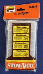 Plano Stowaway Plastic Storage Container 3449-7 Small Parts Items Holder Kit
