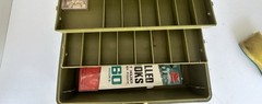 Vintage Old Pal Woodstream PF 1060 Tackle Box w/ Lures Eagle Claw Hooks Kmart
