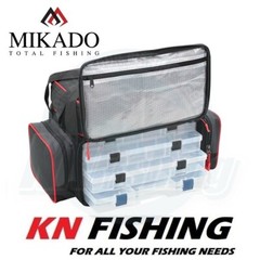 MIKADO FISHING BAG With Boxes 49 x 26 x 32cm
