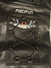 Waterproof Fishing Tote By Piscifun 23” Tall By 14 1/2” Wide New Open Box BLACK