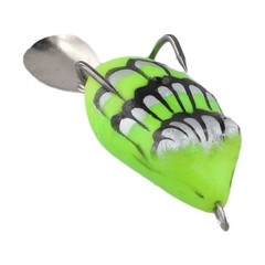 Bass and Snakehead Topwater Frog Lure 4cm 5g Weedless Soft Body 7 Color Options
