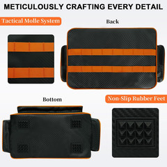 Fishing Tackle Bags, Tackle Box Organizer Gear Storage Bag, Freshwater or Saltwa