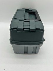 PLANO 2 tray Tacklebox # 6202-78 Hunter Green/Gray Made In Usa