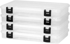 Plano 3700 ProLatch Stowaway Utility Box 4-Pack