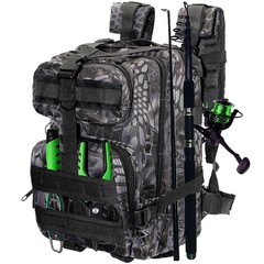 Lightweight Fishing Tackle Backpack Professional Water-Resistant All-in-One R…