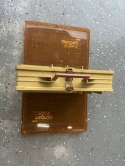 Vintage Plano Magnum Double Sided Fishing Tackle Box Organizer #1122