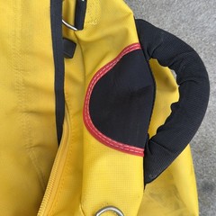 Bass Pro Shops Extreme Boat Bag Yellow Duffle Waterproof 27x10x10 With Tag