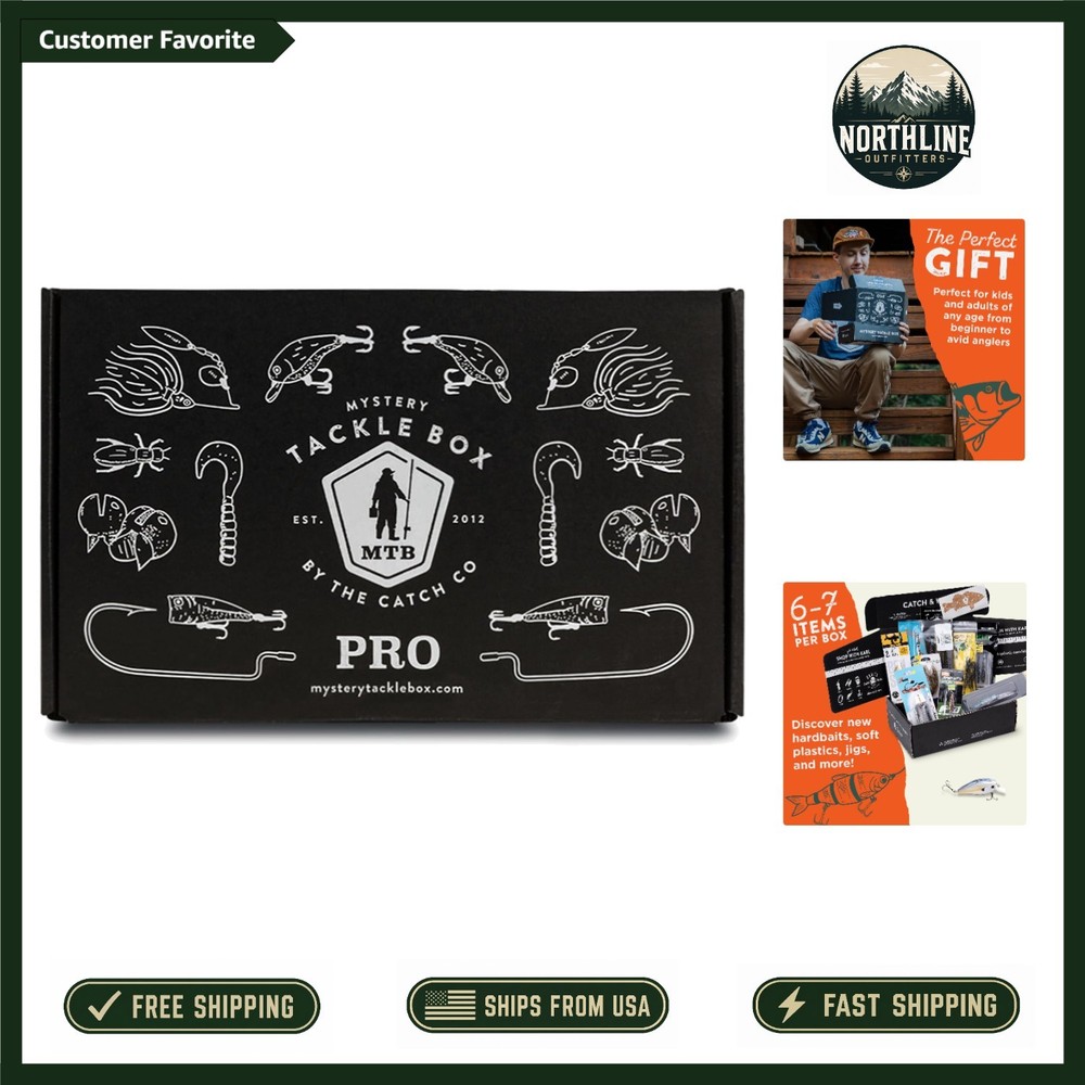 Exclusive Multi-Species Fishing Box: Target Bass, Panfish & Catfish Effectively