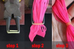 Assorted 200 PCS Fishing Skirts in 4 Colors – Silicone Tools for Bass Fishing