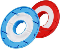10 Pcs 60Mm Silicone Fishing Line Storage Holders Fishing String Spools Fishing