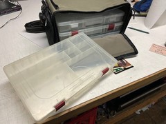 Flambeau Outdoors Soft Sided 5005ST Fishing Station! Excellent!