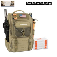 KarryAll Fishing Tackle Backpack with Rod Holder 4 Tackle Boxes,40/26L Tackle…