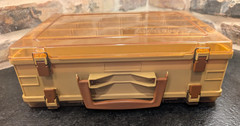 Vintage Magnum By Plano Fishing Tackle Box 1152 Double Sided 15 x 11 x 5