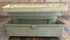 Vintage 1970’s Plano Molding Co. PLANO 6300 N Tackle Box – 3 Tray – Made in USA