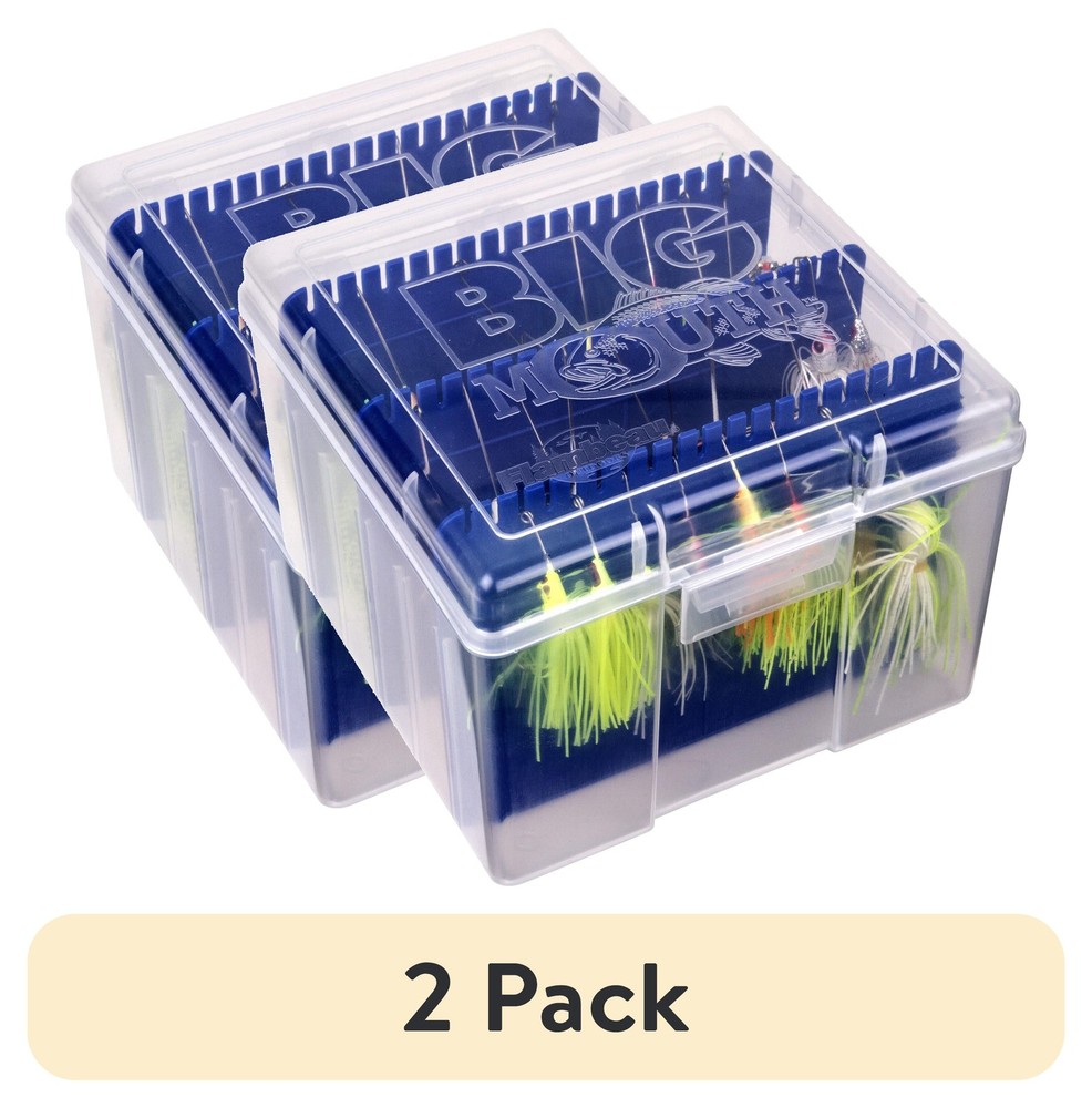 (2 pack) Flambeau Outdoors, 550 Large Big Mouth Spinnerbait Box, 1 Piece