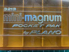 Mini-Magnum Pocket Pak By Plano #3213 Double Sided Fishing Tackle Box