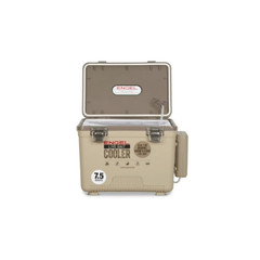 Engel 7.5qt Live Bait Pro Cooler – Tan Aerated Bait Bucket Durable Insulated