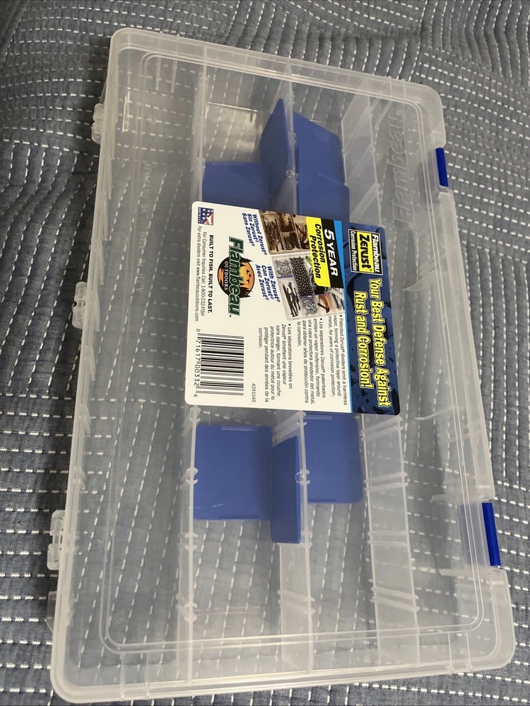 Flambeau Outdoors 5007 Tuff 1 Count (Pack of 1), Clear – 14.25″ x 9.125″ x 2″