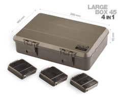 ZFISH TACKLE BOX Z-BOX PRO45 4 IN 1 CARPFISHING BOX SMALLWARE RIG A1831