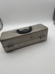 Vintage UMCO Model 20 and Model 10 Combo Tacklebox W/ Fishing Lures Metal Box