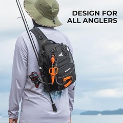 Lightweight BaitSpace Fishing Gear Bag – Stylish, Functional & Water-Resistant