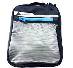 Ozark Trail Saltwater Tackle Fishing Storage Bait Binder with Reseal Bags Black