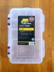 PLANO 3600 Series Prolatch Stowaway Tackle Box 5-20 Adjustable Compartments