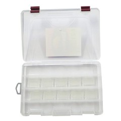 Plano 2-3601-00 Thin Stowaway with Adjustable Dividers, One Size, Clear