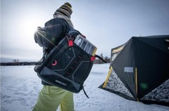 Plano E-Series 3600 Fishing Backpack Tackle Box Water Resistant w/ Pockets Black
