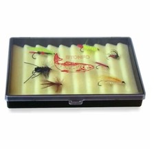 Stonfo Fly Fishing Pocket Fly Box Large for flies hooks Clear Top or Solid 243