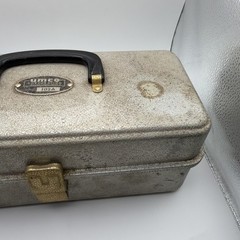 Vintage UMCO 102A Aluminum Tackle Box Full of Fishing Tackle