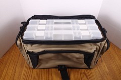 Gander Mountain Fishing Tackle Bag – 3 Boxes / Trays – Strap