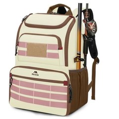 Fishing Backpack Tackle Box, Tackle Backpack with Cooler for Men | Tackle Box