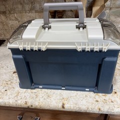 Plano 728 Angled Tackle System Portable Tool Box With Three Utility Boxes