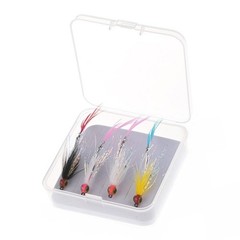 4pcs For Fork Tail Lures 29×10.6mm Plastic Fishing Bait with High Carbon Hook