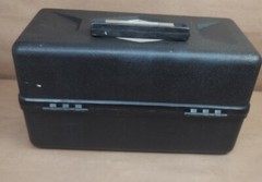 VINTAGE 3 Tray TED WILLIAMS FISHING TACKLE BOX 34452 14″×7″×7 1/2″ Good Cond.