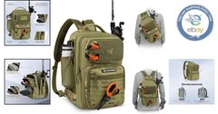 BlowBak Tactical Fishing Sling Backpack – Roomy & Comfortable for Long Trips