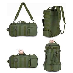 Fishing Backpack Tackle Bag Men Large Sports Rucksack Rod Holder Hiking Camping