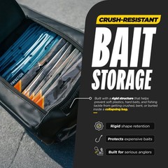 Beyond Braid Bait Commander Bait Bag Fishing Tackle Storage Organizer