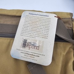 Fishpond Lodgepole Fishing Satchel Oskar Blues Brewery Tan With Strap NWT
